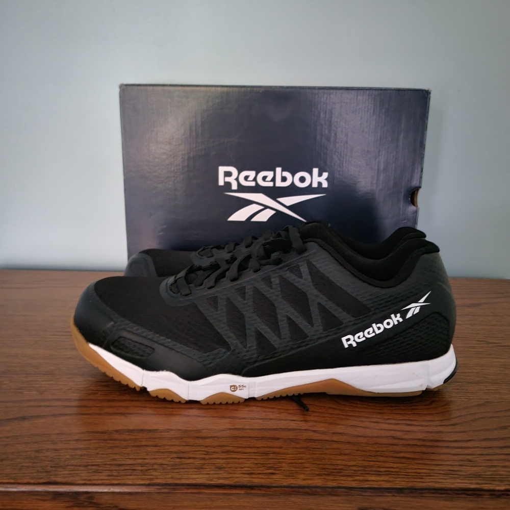 Reebok Mens Black Speed TR Work Composite Toe Sneaker Shoes Sz US 13 M